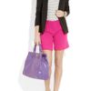 Marc By Marc Jacobs Lucy Ostricheffect Pvc Tote in Purple (violet) - Lyst
