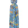 Zimmermann Labyrinth Twist Maxi Dress in Blue - Lyst