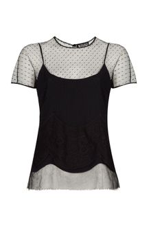 Worth Paris Sheer Top - Lyst