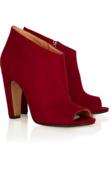 Maison Martin Margiela Wool-covered Leather Ankle Boots - Lyst