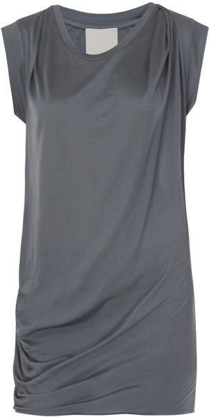 3.1 Phillip Lim Sleeveless High Neck Jersey Top - Lyst