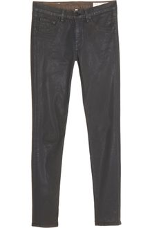 Rag & Bone Waxed Legging Jean - Charcoal - Lyst
