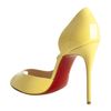 Christian Louboutin Mimosa Patent Leather Delico 100 Dorsay Pumps in Yellow (mimosa) - Lyst