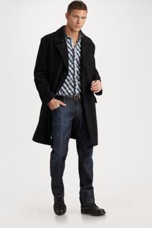 Dolce & Gabbana Double-breasted Wool Coat - Lyst