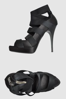 Gianmarco Lorenzi Pumps with Open Toe - Lyst