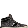 Jimmy Choo Leopard Printed Suede Sneakers in Gray for Men (anthracite) - Lyst