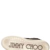 Jimmy Choo Snake Embossed Calf and Suede Sneakers in Black for Men - Lyst
