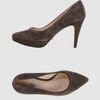 Prada Platform Pumps in Brown - Lyst