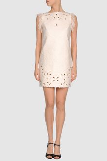 RED Valentino Short Dress - Lyst