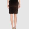 Roberta Scarpa Knee Length Skirt in Brown (blue) - Lyst