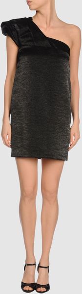 Suzie Wong Short One-Shoulder Dress - Lyst