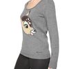 Beayukmui Studded Bambi Cashmere Knit Sweater in Gray (grey) - Lyst