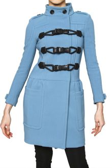 Burberry Prorsum Bonded Technical Wool Coat - Lyst
