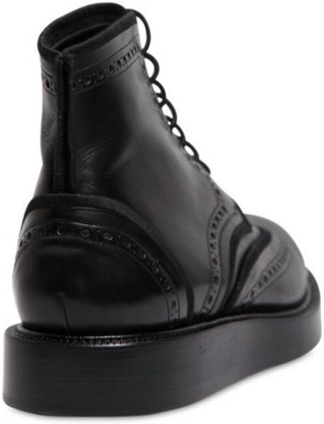 dior perforated boots