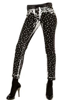 Dolce & Gabbana Star Printed Denim Stretch Jeans - Lyst