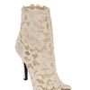 Dolce & Gabbana 110mm Macramé Lace Ankle Boots in Beige (cream) - Lyst
