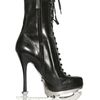 Dsquared2 160mm Calf Laced Ice Skate Low Boots in Black - Lyst