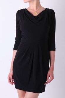 Paul & Joe Sister Black Andromed Drape Neck Dress - Lyst