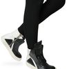 Rick Owens Calf High Sneakers in Black - Lyst