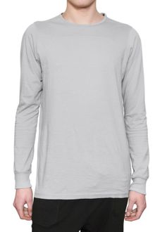 Rick Owens Cotton Jersey T-shirt - Lyst