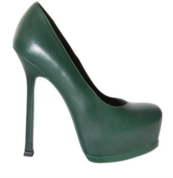 Yves Saint Laurent 140 Mm Tribtoo Calf Pumps - Lyst