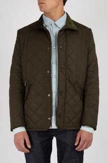Barbour Olive Chelsea Quilted Jacket - Lyst