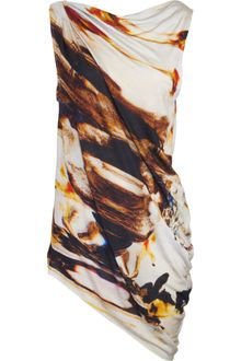 Helmut Lang Raster Print Top - Lyst