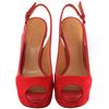 L.a.m.b. Nomad Heels in Red - Lyst