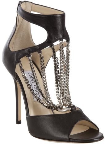  Black Leather Zante Sandals 