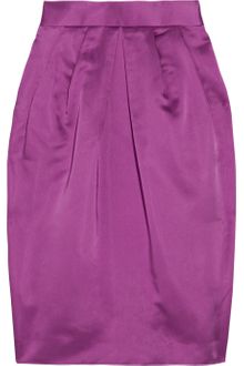 D&G Satin Pencil Skirt - Lyst