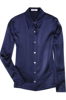 Equipment Fanfare Silk-satin Shirt - Lyst