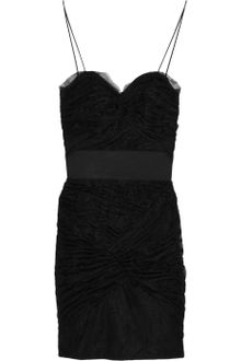 Foley + Corinna Ruched Tulle Dress - Lyst