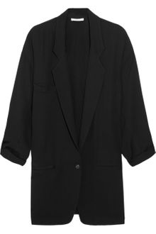 Helmut Lang Oversized Crepe Jacket - Lyst