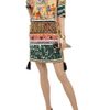 Manoush Embellished Floralprint Cotton Dress in Orange - Lyst