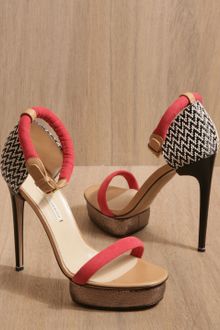 Nicholas Kirkwood Woven Heels - Lyst