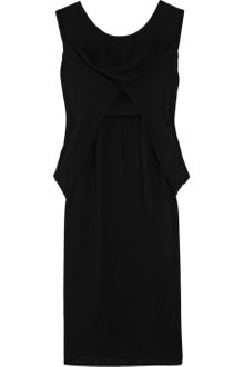Ports 1961 Draped Wool-blend Dress - Lyst