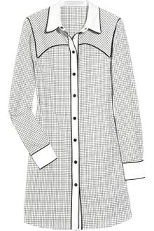 Proenza Schouler Checked Cotton Shirt Dress - Lyst