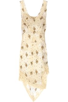 Roberto Cavalli Printed Silk-georgette Dress - Lyst