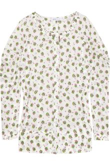 See By Chloé Floral-print Cotton Shirt - Lyst