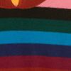 Sonia By Sonia Rykiel Striped Merino Wool Cutout Sweater in Multicolor (red) - Lyst
