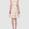 Alaïa Short Dress in Gray (steel) - Lyst