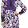 Anna Sui Celestial Circus Shirt Dress in Purple - Lyst