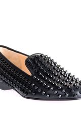 Christian Louboutin Rollerball Spikes Flat