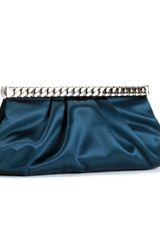 Christian Louboutin Kathena Satin Clutch