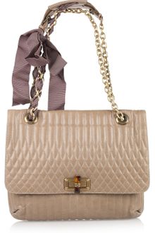 Lanvin Happy Medium Quilted Leather Shoulder Bag - Lyst