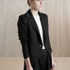 Preen Womens Crepe Black Buffalo Jacket in Black - Lyst