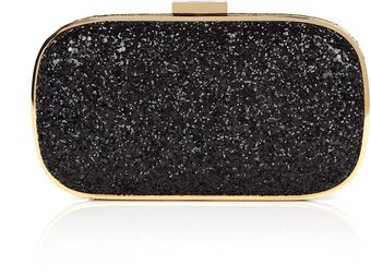 Anya Hindmarch Black Marano Clutch - Lyst