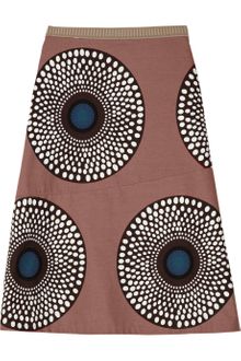 Marni Printed Cotton Skirt - Lyst