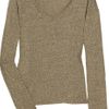 Zoe Tees Cottonblend Knit Sweater in Brown - Lyst