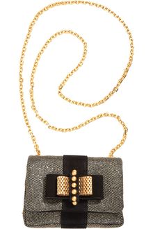 Christian Louboutin Mini Sweet Charity Glitter Bag - Lyst